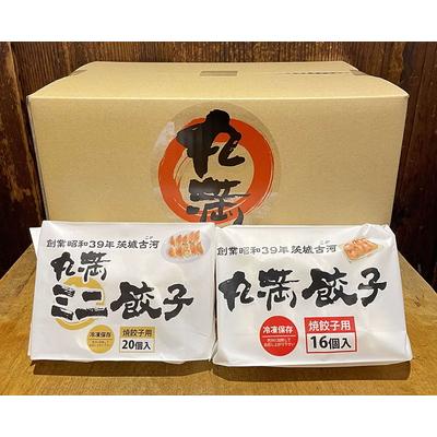 ふるさと納税 古河市 焼餃子ミニセット(MM+)焼餃子7包み(14人前)・ミニ餃子7包み(14人前) _CO19 |  | 01