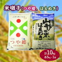 【ふるさと納税】令和6年産 山形のお米 米囃子 （つや姫 5kg、はえぬき 5kg） 計 10kg 食べ比べ セット 精米 山形県 上山市 0017-2431