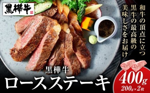 熊本県産黒毛和牛 黒樺牛ロースステーキ 400g 肉好き必見 黒毛和牛 肉 牛肉 200g×2 国産 専門店 熊本県 取り寄せ 贈答 ギフト お中元 お歳暮 熊本 阿蘇 産山村 送料無料《60日以内に出荷予定(土日祝除く)》