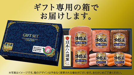 日本ハム 筑西工場 ギフトセットA 肉 にく 贈答 ギフト 詰め合わせ ハム ソーセージ ウィンナー 生ハム [AA079ci]