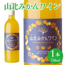 【ふるさと納税】山北みかんワイン 1本 750ml - 温州みかん 蜜柑 ミカン ワイン 甘口 お酒 さけ 食前酒 アルコール 度数8％ ボトル 瓶 ほろ酔い 女性におすすめ おしゃれ プレゼント ギフト 贈り物 お祝い 御祝 内祝い 井上ワイナリー 高知県 香南市【冷蔵】 iw-0006