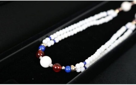 白珊瑚のデザインネックレス アクセサリー ネックレス ジュエリー 珊瑚 kn126