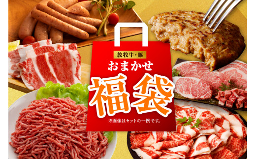 食い道楽牧場主の放牧牛放牧豚おまかせ福袋【er008-016】