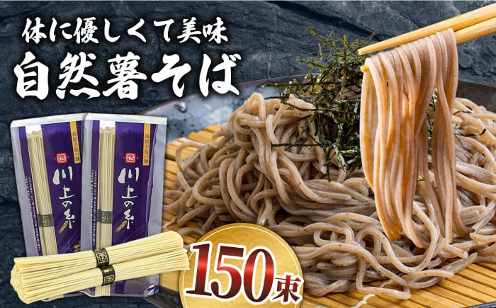 
                  そば手延べ 自然薯 そば 7.5kg（250g×30袋) / 蕎麦 ソバ そば soba 麺 乾麺    / 南島原市 / 川上製麺 [SCM088]
                