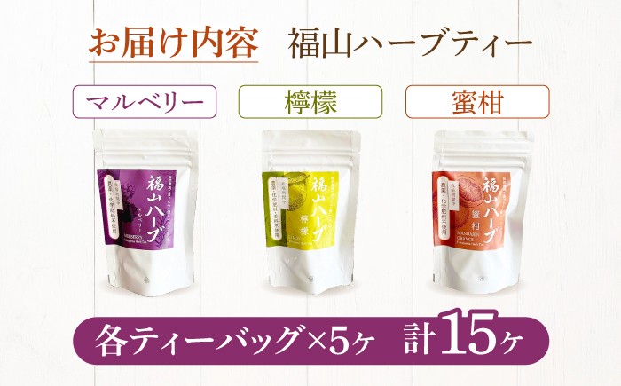 心と身体を癒す福山ハーブティー 紅茶 ハーブ 茶葉 健康 詰合せ 詰め合わせ