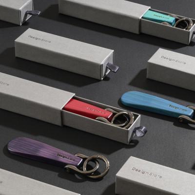 ふるさと納税 能美市 【THE EASTON】靴べらタイプ キーホルダー山中塗(ターコイズブルー)マグネット付 |  | 02