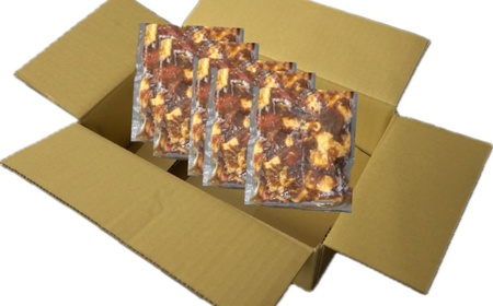 【全3回定期便】たれ漬け中落ちカルビ　1kg(200gx5)＜なかがわ市場 うしじま＞那珂川市[GAR050]