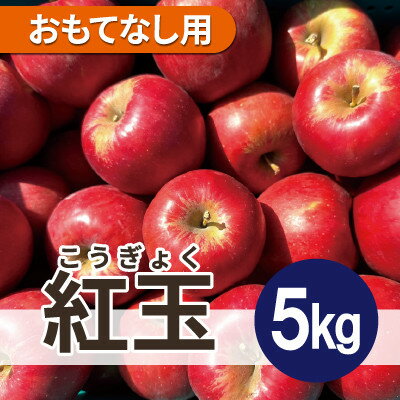 【ふるさと納税】【25年12月出荷予定】 紅玉 約5kg おもてなし用【配送不可地域：離島・沖縄県】【1667978】