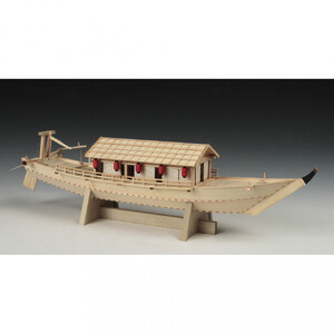 ウッディジョー　1/24　屋形船　木製模型キット