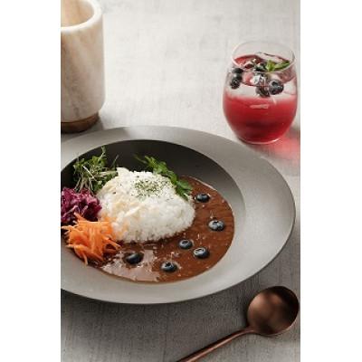 ふるさと納税 能登町 【復興支援】【能登町プレミアム】ブルーベリーセット(ブルーベリーカレー3個、ソース2個) |  | 03