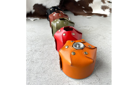 本革 OD缶カバー【OD缶230g】 栃木レザー 革小物 レザー小物  ブラウン