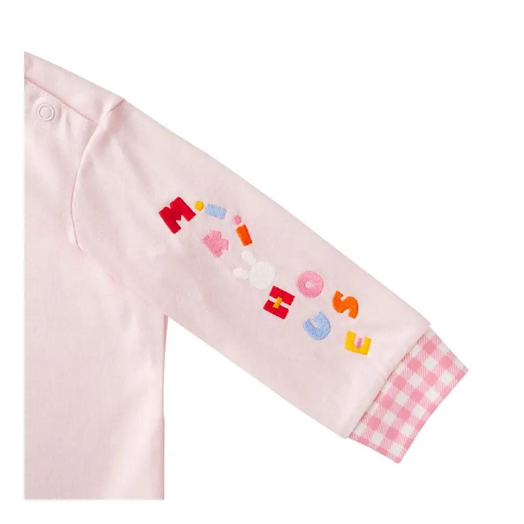 ベビー服 ミキハウス うさこ長袖Ｔシャツ【ピンクー110】ベビー