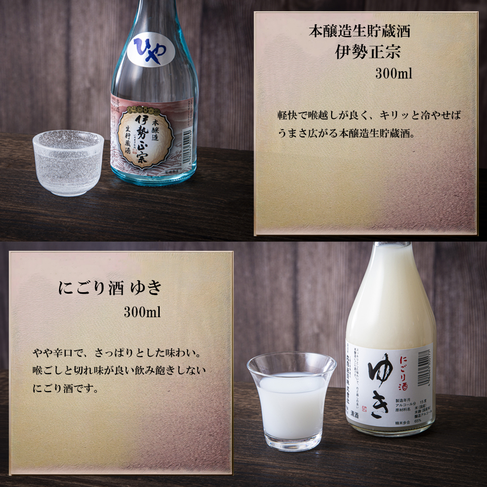 【限定】酒どころ三重県の丸彦酒造 日本酒 利き酒セット（300ml×5本）│日本酒 酒 飲み比べ セット 銘水 鈴鹿山麓 純米酒 大吟醸 純米 山田錦 米 三重の寒梅 元帥  伊勢正宗 にごり酒 ゆき