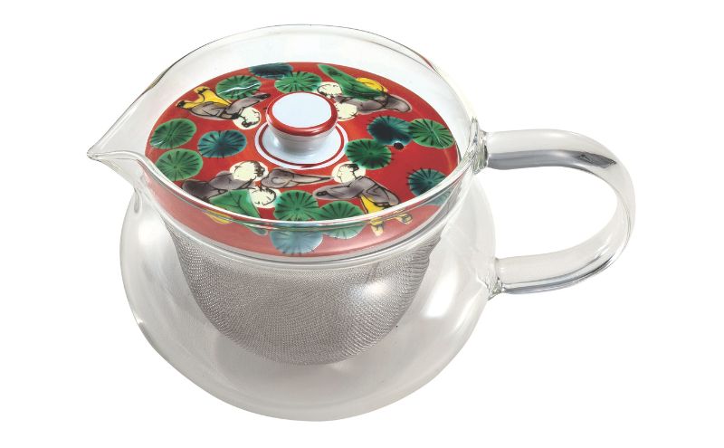 九谷焼 九谷和ポットNAGOMI POT・木米