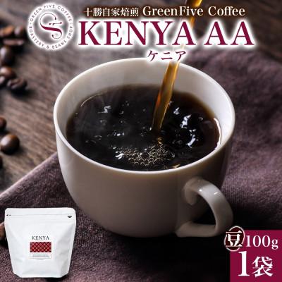 ふるさと納税 帯広市 コーヒー豆 ケニア 100g 1袋 鮮度を高めたスペシャリティコーヒー 北海道 帯広市