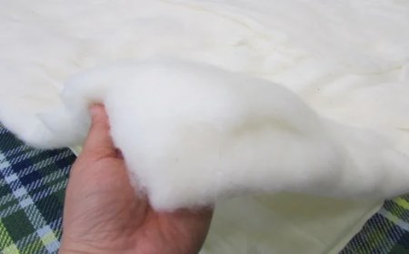 K-03 綿わた100％の手作り肌布団