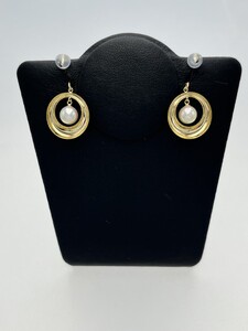 K18　アコヤパール　アメリカンピアス　KE0863