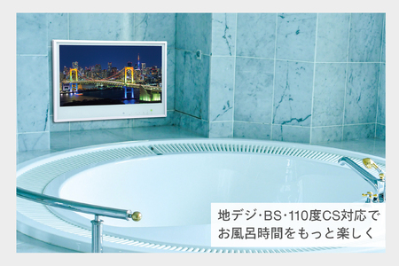 【別途設置工事必要】24V型浴室テレビ(VB-BB241W)