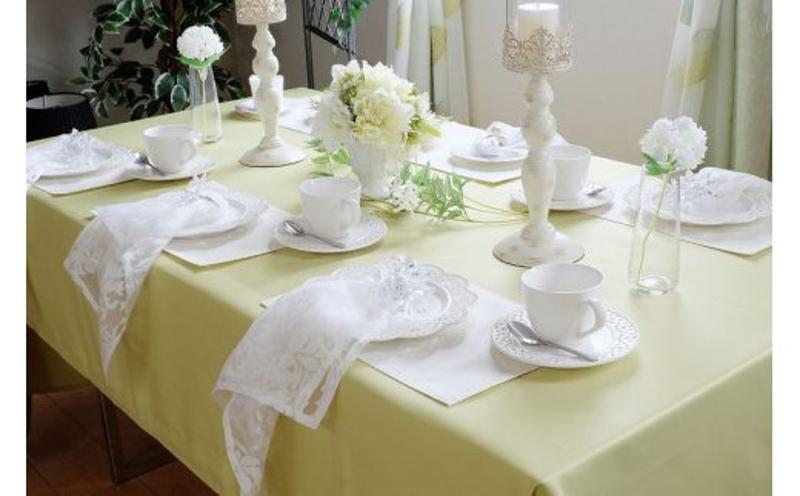 汚れても拭きとれる洋柄ランチョンマット等各6枚