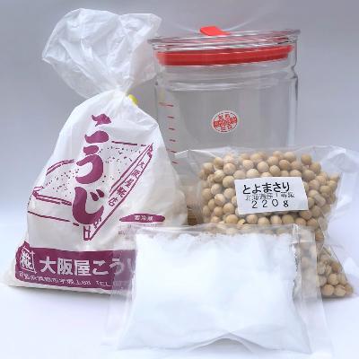 ふるさと納税 舞鶴市 手作り味噌キット(容器付)