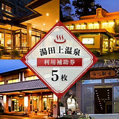 【ふるさと納税】湯田上温泉利用補助券＜5枚＞　旅行・温泉