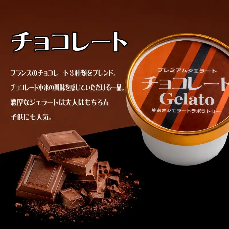 プレミアムジェラート チョコレート12個セット アイスクリームセット 100mlカップ ゆあさジェラートラボラトリー【ntbt700-03A】