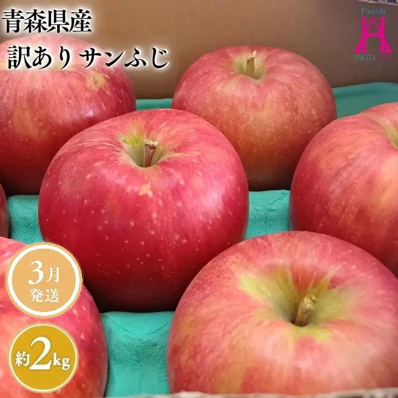 りんご サンふじ 家庭用 約2kg りんご