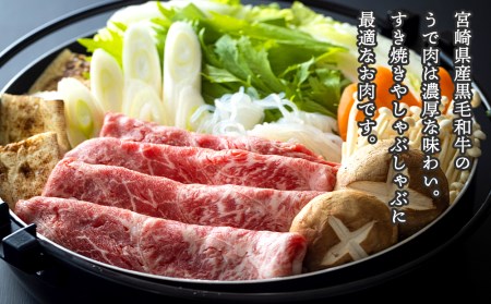 【定期便】6ヶ月定期便 黒毛和牛 牛肉 ウデ スライス (500g×2) 合計6kg ミヤチク 定期便 牛肉 冷凍 送料無料 すき焼き しゃぶしゃぶ 国産 牛 肉 ウデ 腕 濃厚 肉巻き 肉じゃが す
