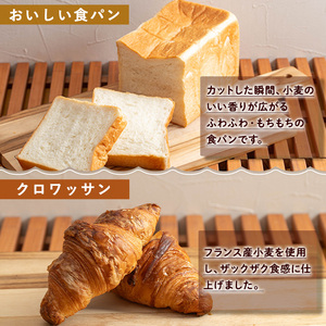 a986 パンの詰め合わせ(4種・合計5個)【Bakery Panto】パン 冷凍パン 食パン クロワッサン 栗 カンパーニュ バケット 冷凍 セット