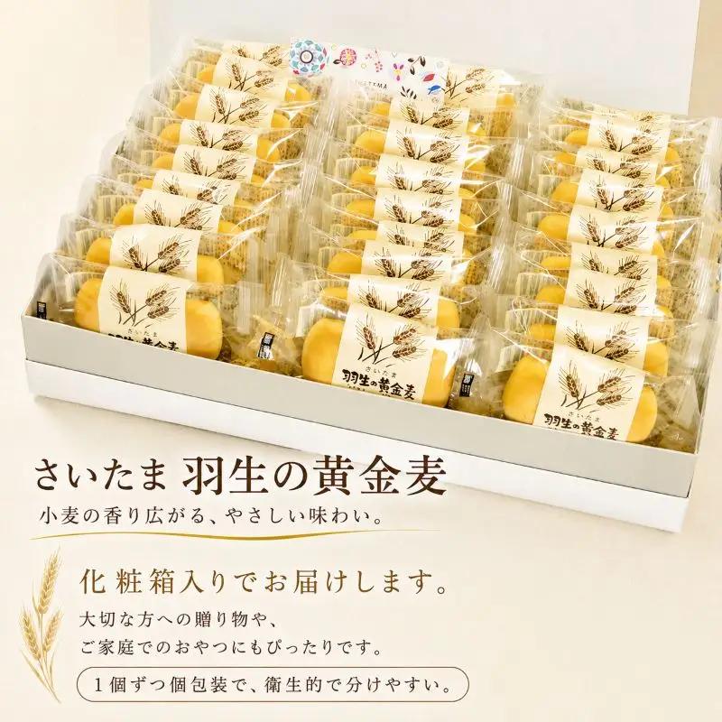 お菓子 さいたま羽生の黄金麦 27個 焼菓子