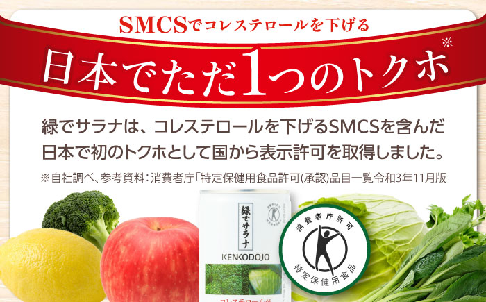 【1日2缶の新習慣】手軽に始めるコレステロール対策、野菜不足の方にも！