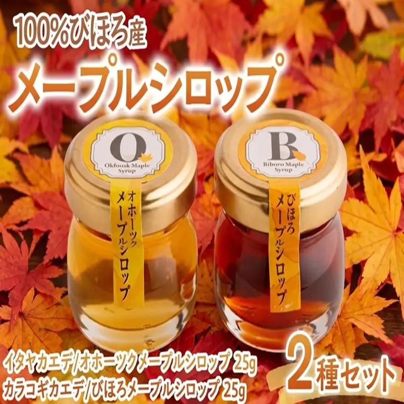 ミニサイズも新登場！100％びほろ「メープルシロップミニ」2種セット AF122