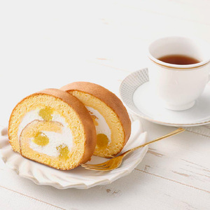 【6ヶ月定期便】ボヌール特製 マロンロールケーキ 1本 約510g ロールケーキ ケーキ スイーツ 栗 マロン 洋菓子 お菓子 おやつ 冷凍