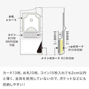 JITAN 二つ折り財布 サイフ HUKURO 栃木レザー 全6色 右利き用【ブラック(赤糸)】
