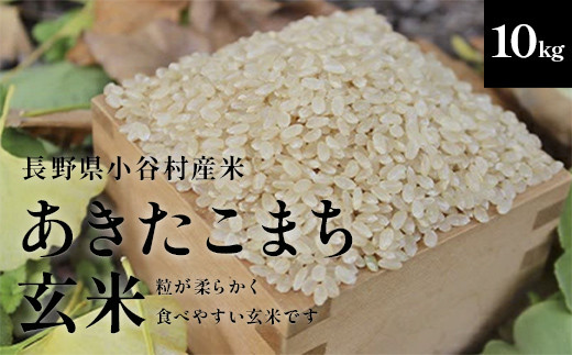 【令和7年度産】長野県小谷村百姓七人衆のあきたこまち【玄米】　10kg
