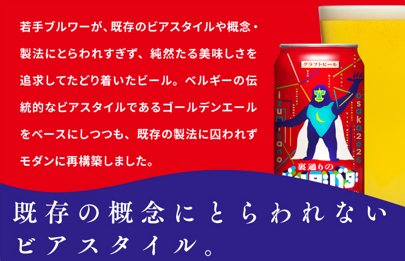 クラフトビール 裏通りのドンダバダ 48本 泉佐野市ふるさと納税オリジナル