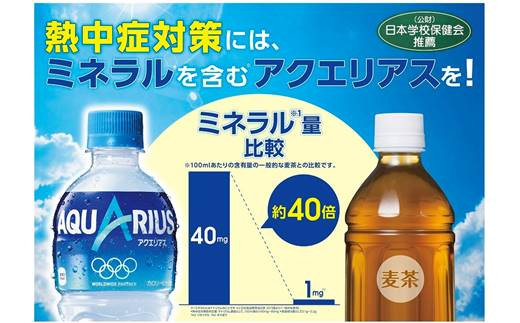 アクエリアス 2.0L ペットボトル　６本セット 【442】