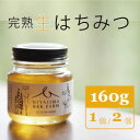 【ふるさと納税】信濃町産完熟はちみつ（限定）一瓶160g（1個 / 2個）肉料理やお菓子づくりに！【長野県信濃町】