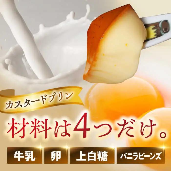【全6回定期便】昔ながらのカスタードプリン4個セット  ／ お菓子・スイーツ プリン[ASAY014]