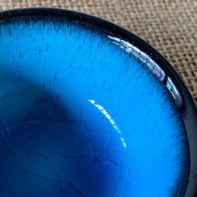 ふるさと納税 多治見市 【美濃焼】青輝貫入 徳利 盃2個 セット |  | 03