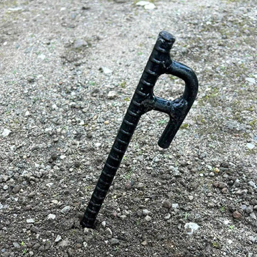 鍛造ペグ 30cm 4本セット / キャンプ キャンプ用品 ペグ キャンプ場 アウトドア用品 / 南島原市 / 重光刃物鍛造工場[SEJ018]