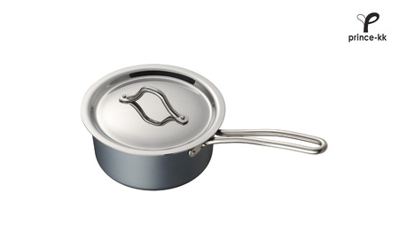 TE2NABE ソースパン16cm 鉄鍋 無水調理 特殊窒素加工で錆びにくい 鍋 キッチン用品 燕三条製  [プリンス工業] 【021S041】