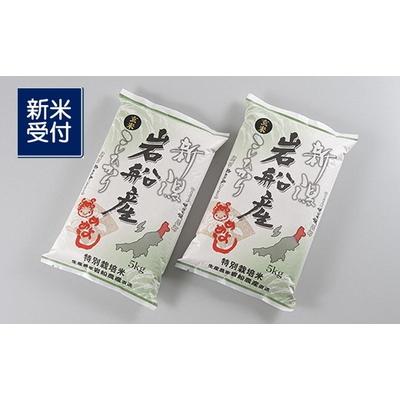 ふるさと納税 村上市 【新米受付・令和8年産米】特別栽培米 新潟県岩船産コシヒカリ玄米 10kg NAB4019