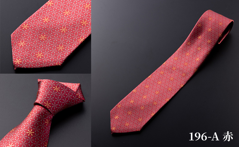 「七代目 吉澤与市の世界」オリジナルネクタイ「椿」 ファッション小物 メンズ 紳士 ビジネス スーツ 【145-C／水色】