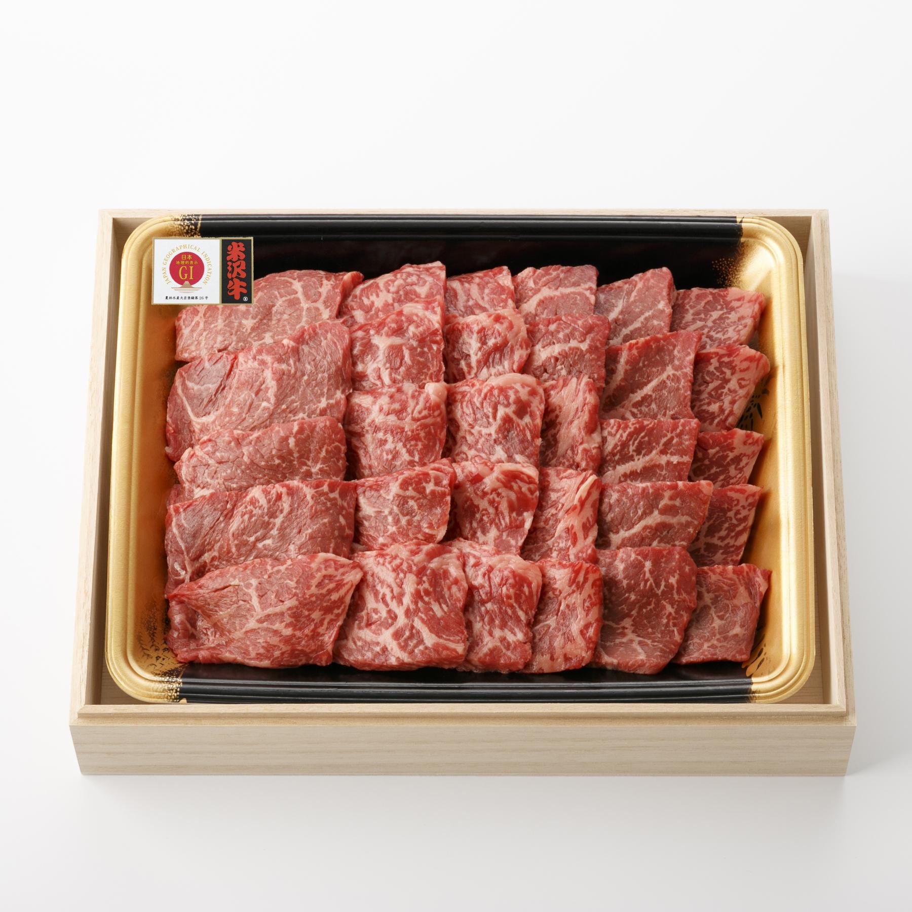 米沢牛 赤身焼肉用 630g（モモ）