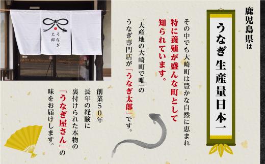 【蒲焼3尾（合計420g以上）】創業50年・職人による手焼き　大隅産うなぎ