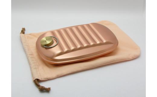 純銅 湯たんぽ(大)袋付 FCSF040015