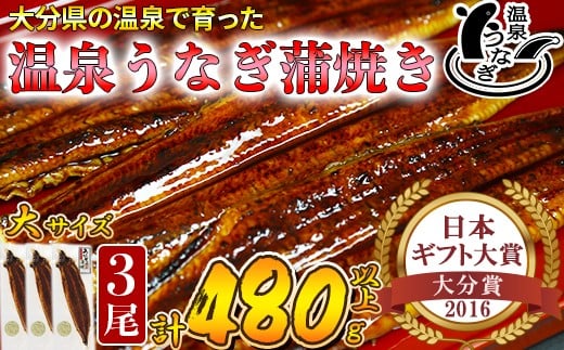 「源泉かけ流し軟水温泉」で育った自慢の鰻です