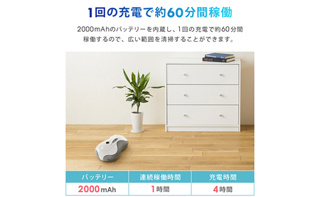 水拭きロボット ミズモッパー 水拭き 乾拭き ロボット掃除機 自動掃除機 モップクリーナー 回転 モップ フローリング 床掃除 床モップ 雑巾掛け モップロボット 自動清掃 回転掃除 Sunruck 
