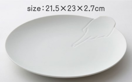 hands -point- プレート 1点【224porcelain】[NAU191] 肥前吉田焼 焼き物 やきもの 器 うつわ 皿 さら